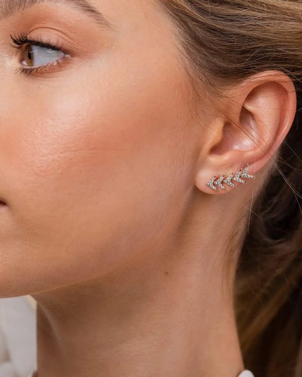 Aretes trepadores